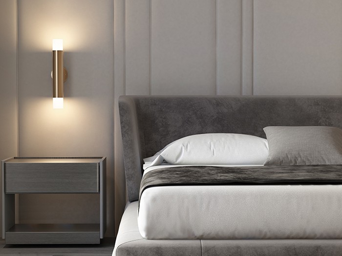 Dimmable lighting in the bedroom